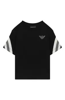 Хлопковая футболка Emporio Armani