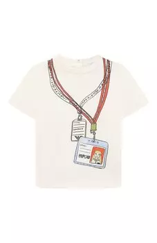 Хлопковая футболка Emporio Armani