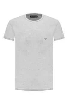 Хлопковая футболка Emporio Armani
