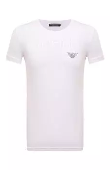 Хлопковая футболка Emporio Armani