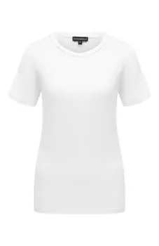 Хлопковая футболка Emporio Armani