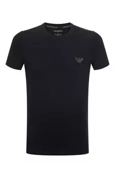 Хлопковая футболка Emporio Armani