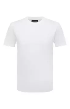 Хлопковая футболка Emporio Armani