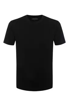 Хлопковая футболка Emporio Armani