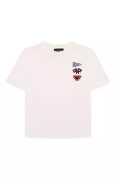 Хлопковая футболка Emporio Armani
