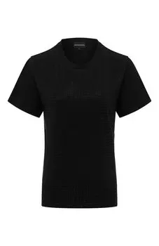 Хлопковая футболка Emporio Armani