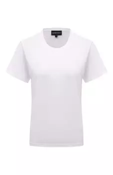 Хлопковая футболка Emporio Armani