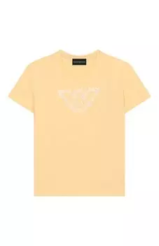 Хлопковая футболка Emporio Armani