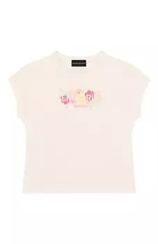 Хлопковая футболка Emporio Armani