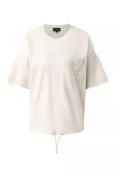 Хлопковая футболка Emporio Armani