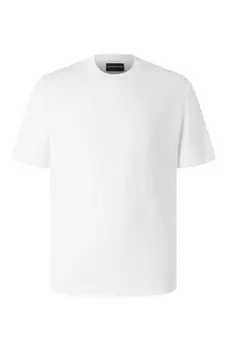 Хлопковая футболка Emporio Armani