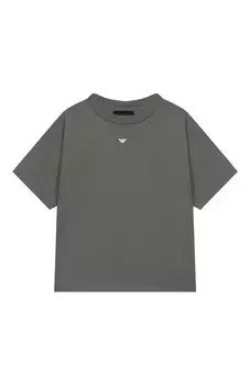 Хлопковая футболка Emporio Armani