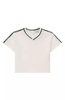 Хлопковая футболка Emporio Armani