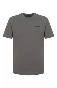 Хлопковая футболка Emporio Armani