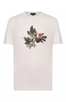Хлопковая футболка Emporio Armani