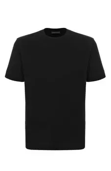 Хлопковая футболка Emporio Armani