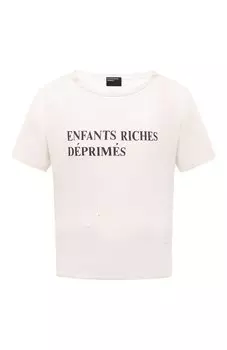 Хлопковая футболка Enfants Riches Deprimes