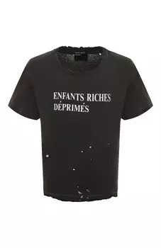 Хлопковая футболка Enfants Riches Deprimes