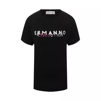 Хлопковая футболка Ermanno Firenze