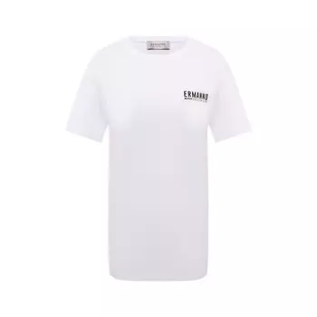 Хлопковая футболка Ermanno Firenze