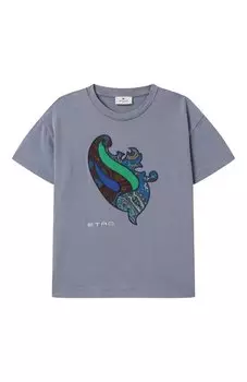 Хлопковая футболка Etro