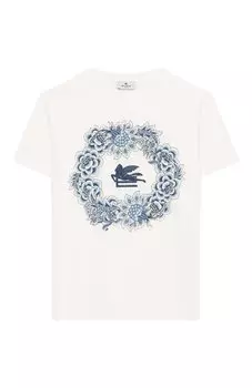 Хлопковая футболка Etro