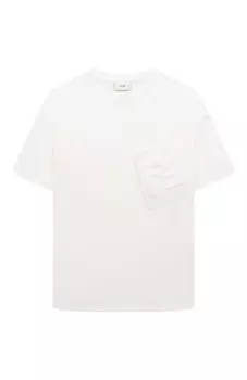 Хлопковая футболка Fendi