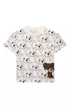 Хлопковая футболка Fendi