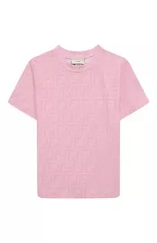 Хлопковая футболка Fendi