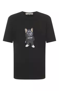 Хлопковая футболка Flashin