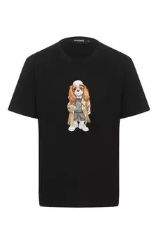 Хлопковая футболка Flashin