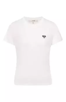 Хлопковая футболка Frame Denim