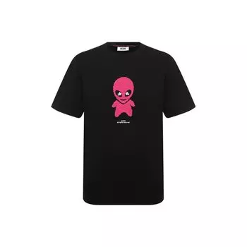 Хлопковая футболка GCDS