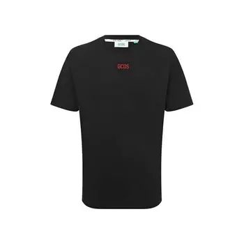 Хлопковая футболка GCDS