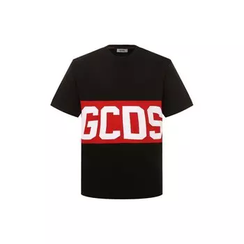 Хлопковая футболка GCDS