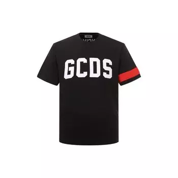 Хлопковая футболка GCDS