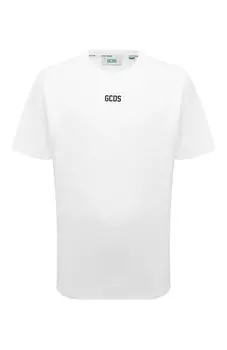 Хлопковая футболка GCDS