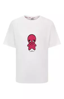 Хлопковая футболка GCDS