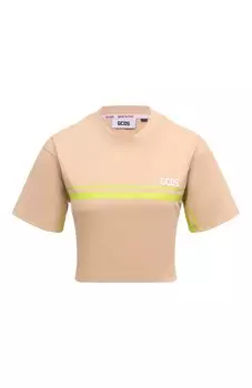 Хлопковая футболка GCDS