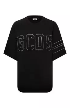 Хлопковая футболка GCDS