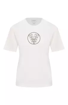 Хлопковая футболка Giambattista Valli