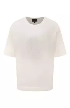 Хлопковая футболка Giorgio Armani