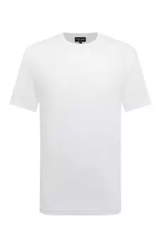 Хлопковая футболка Giorgio Armani