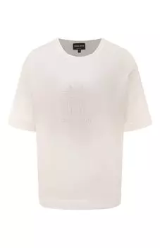 Хлопковая футболка Giorgio Armani