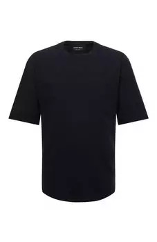 Хлопковая футболка Giorgio Armani