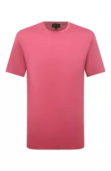 Хлопковая футболка Giorgio Armani