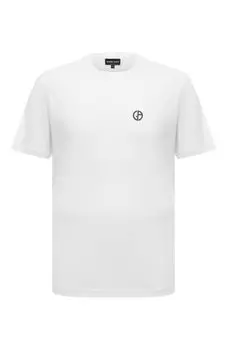 Хлопковая футболка Giorgio Armani