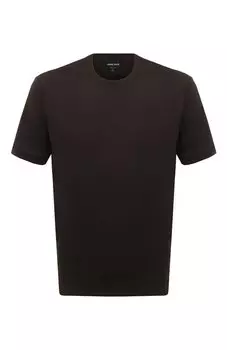 Хлопковая футболка Giorgio Armani