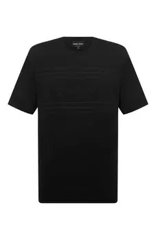 Хлопковая футболка Giorgio Armani