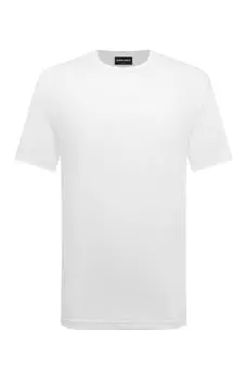 Хлопковая футболка Giorgio Armani